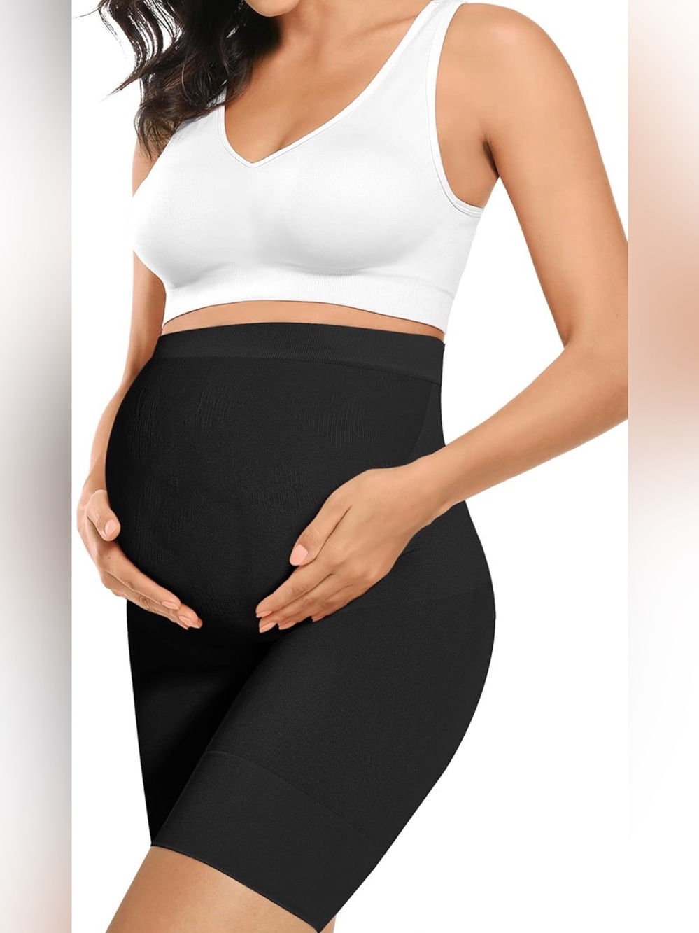 Maternity Support Shaping Shorts - Black